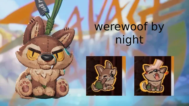 暗夜狼人艾尔莎·血石的配饰