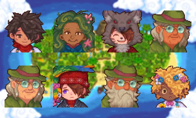 Ginger Island NPC Overhaul的Nyapu风格