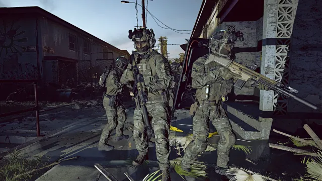 LSPD特警队采用多地形迷彩（以及多地形黑色迷彩）