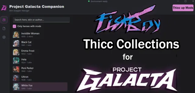 为Project Galacta(换肤工具)打造的厚实系列