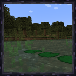 Through the lily pads, gently