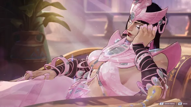 粉色闪耀女神 - 艾玛·弗罗斯特