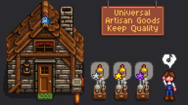 Universal Artisan Goods 保持品质