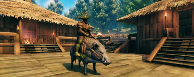 Rideable Boars