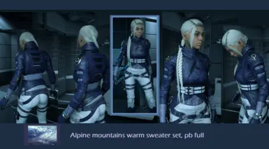 高山暖意毛衣套装 - TRENDSETTER RYDER PB服装重制纹理