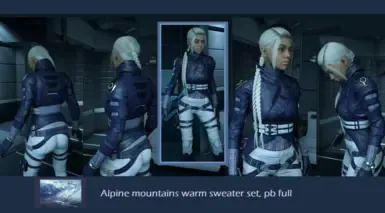 高山暖意毛衣套装 - TRENDSETTER RYDER PB服装重制纹理