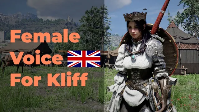基尔菲的自然女性克里夫语音 - 英语