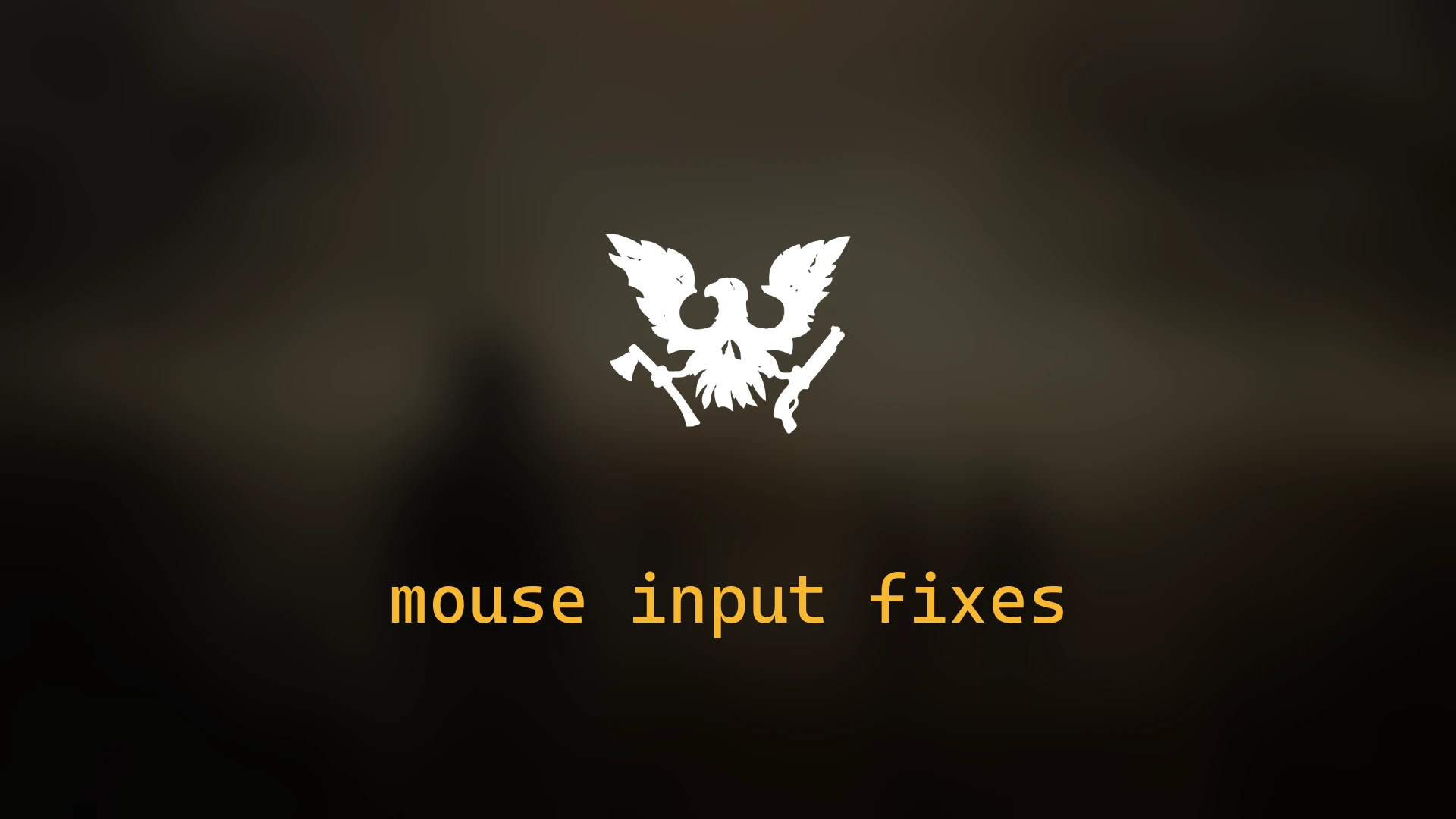 Mouse Input Fixes