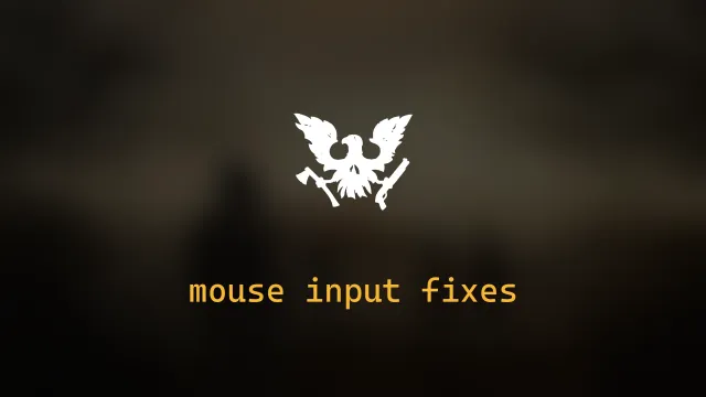 Mouse Input Fixes