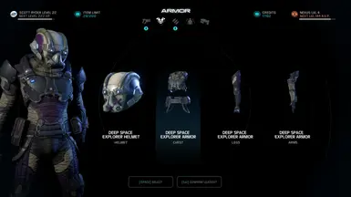 Scavenger Armor Appearance for Deep Space Explorer Armor