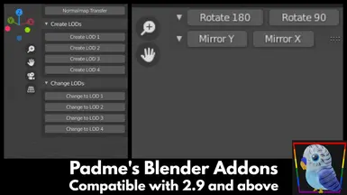 Padme's Blender Addons
