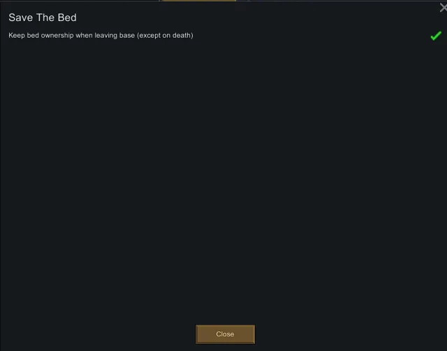 拯救床铺模组 Rimworld