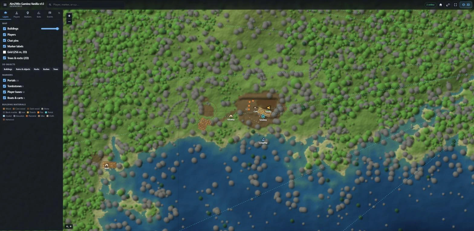 Valheim 网页地图