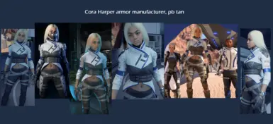 Cora Harper 护甲制造商 - TRENDSETTER RYDER pb 服装重制纹理
