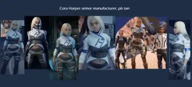 Cora Harper 护甲制造商 - TRENDSETTER RYDER pb 服装重制纹理