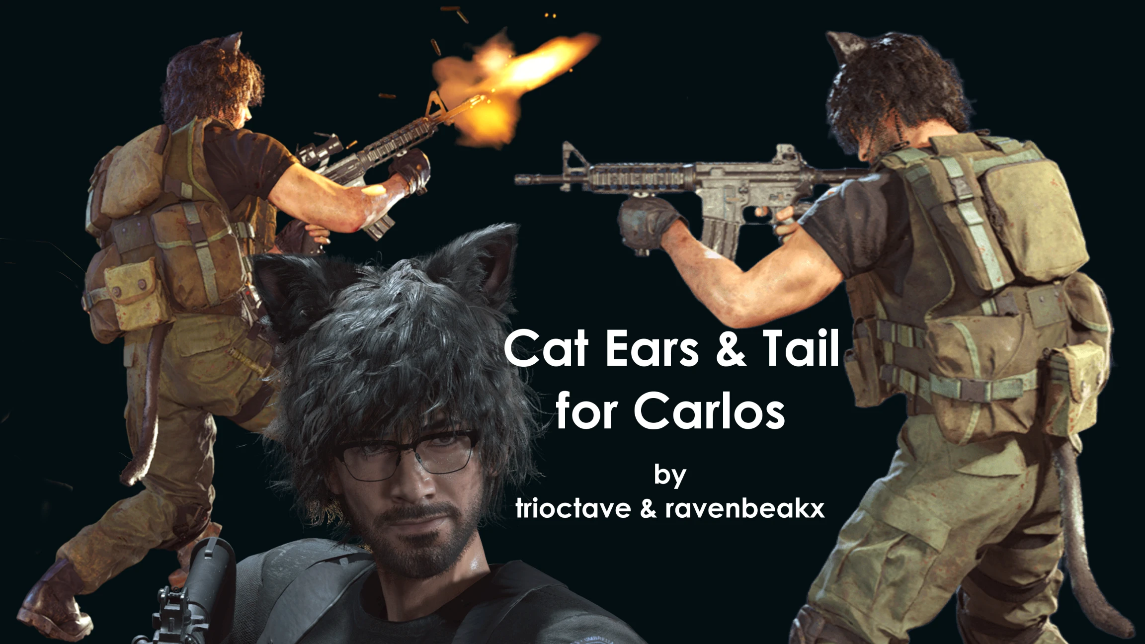 卡洛斯的猫耳和尾巴 (RT)