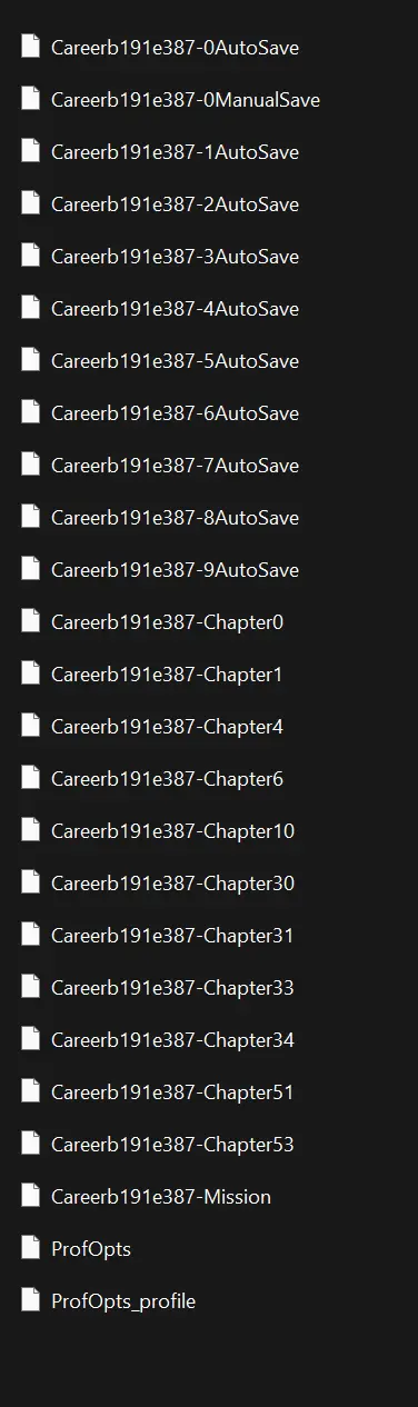 Mix Savegame