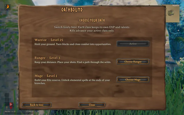 Oathbound - Classes and Skill Trees (WIP)