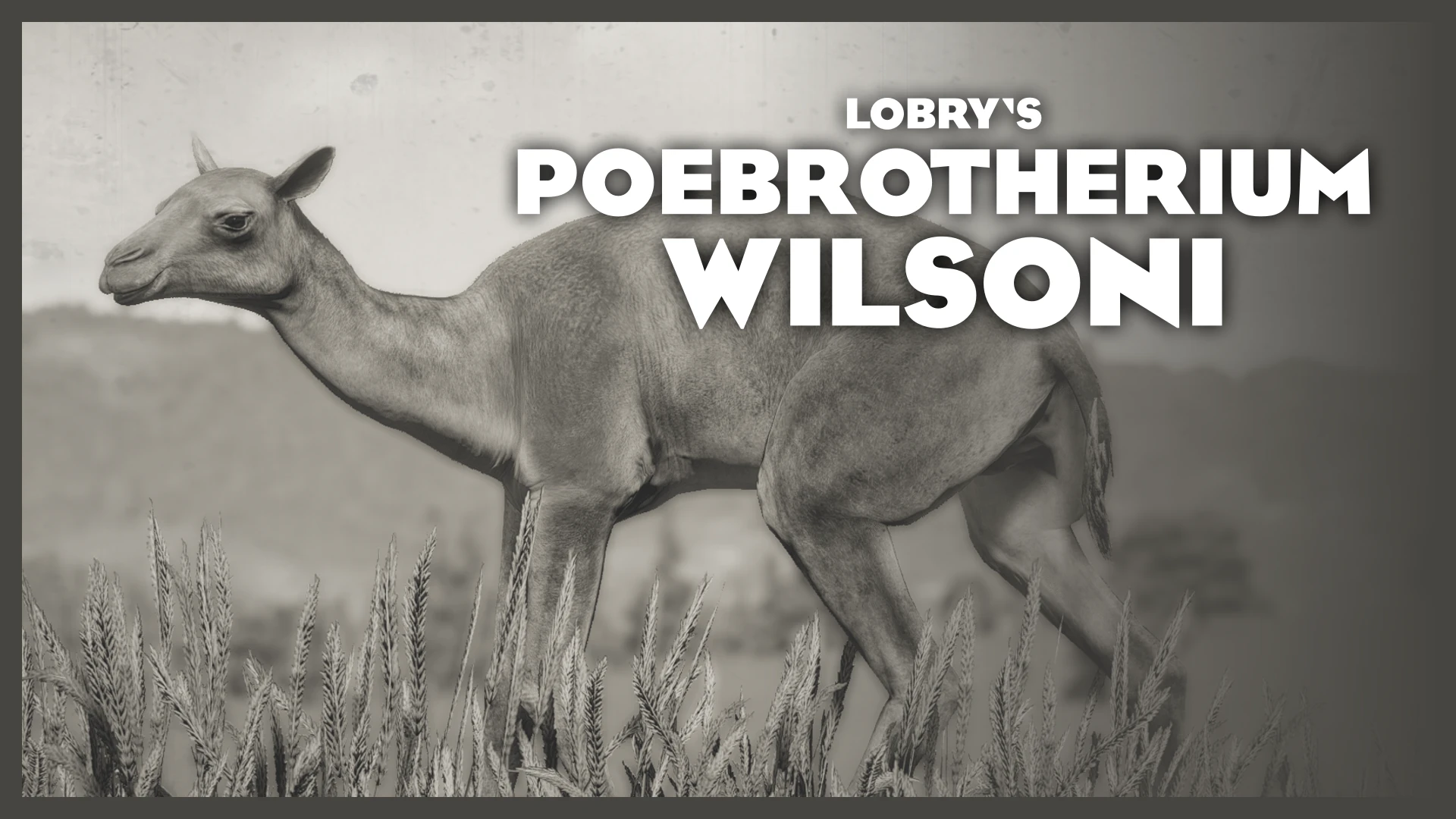 Poebrotherium Wilsoni - 新灭绝物种 (1.20)