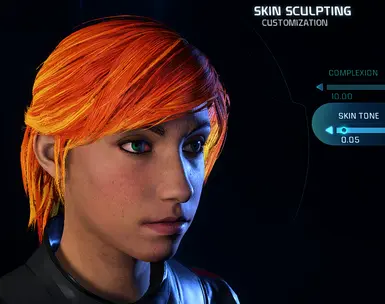 Custom Sara-Jayde With Eyeliner Replaces Complexion 10