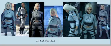 劳拉·克罗夫特潜水服套装 - 潮流引领者RYDER pb服装重制纹理