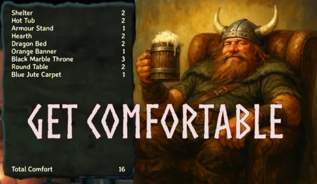 Get Comfortable