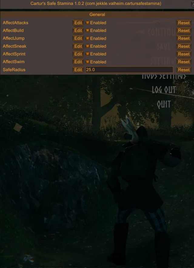 Cartur's Safe Stamina