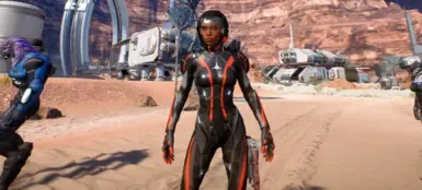 Maverick Armor 的 Asari Armor 替换
