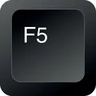 按住 F5