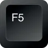 按住 F5