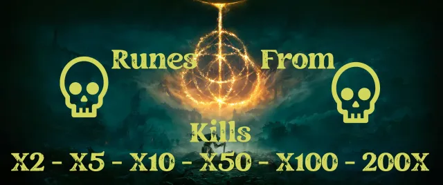 击杀获得的符文 X2 - X5 - X10 - X50 - X100 - X200