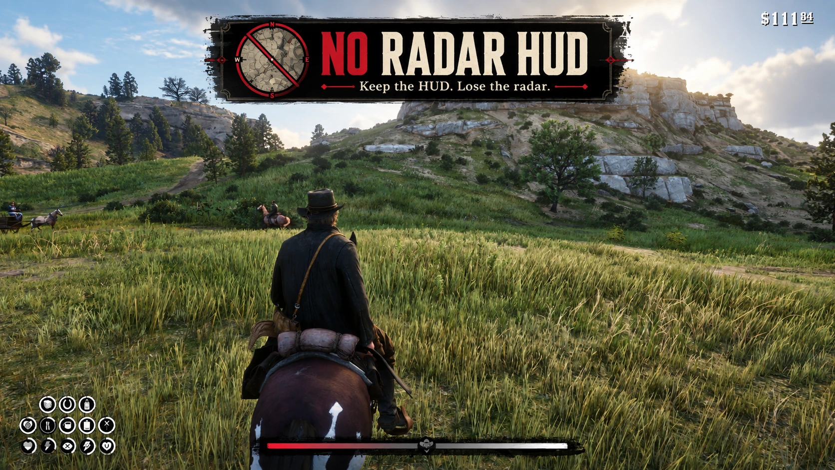 无雷达HUD