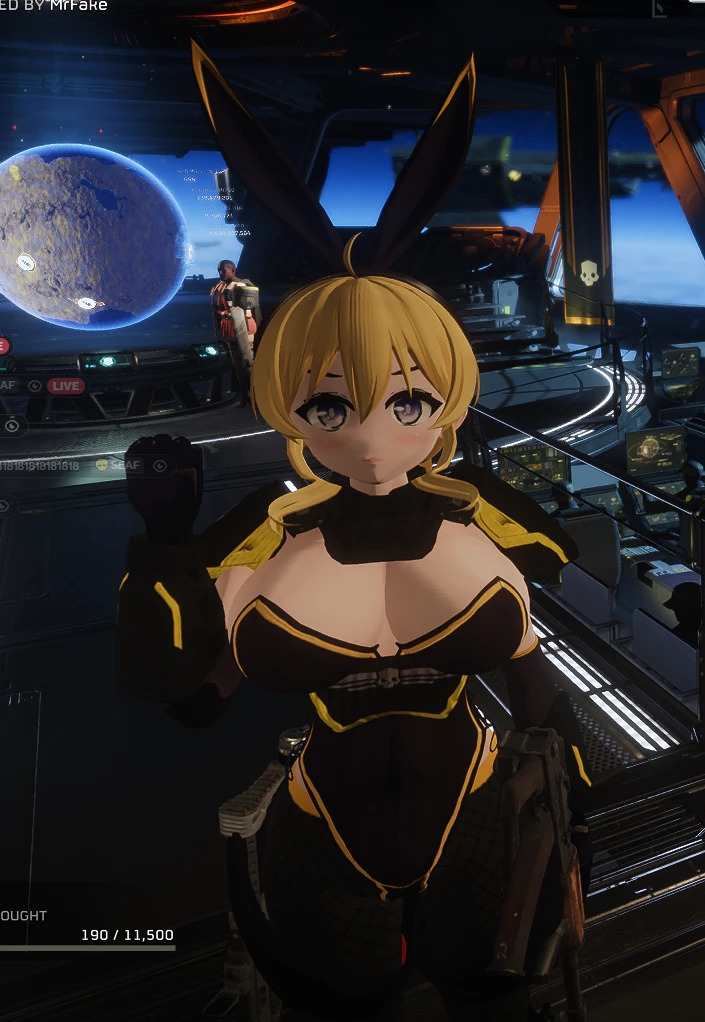 Bunny Diver OC Redux(Helldivers 2)模型替换,适用于SR-18 DP-00 AC-1和I-102