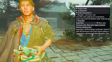 武藏 - 衬衫重新着色(默认服装)