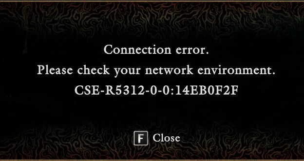 连接错误修复 - CSE-R5312