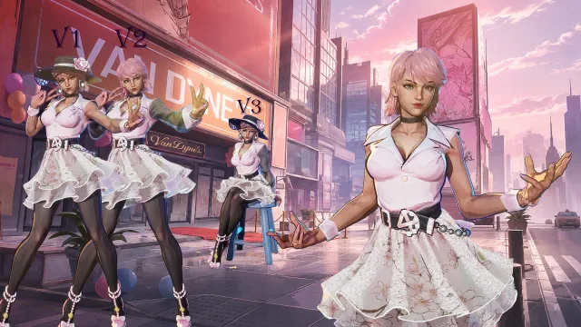星界花开 隐形女 皇家蓝反驳皮肤