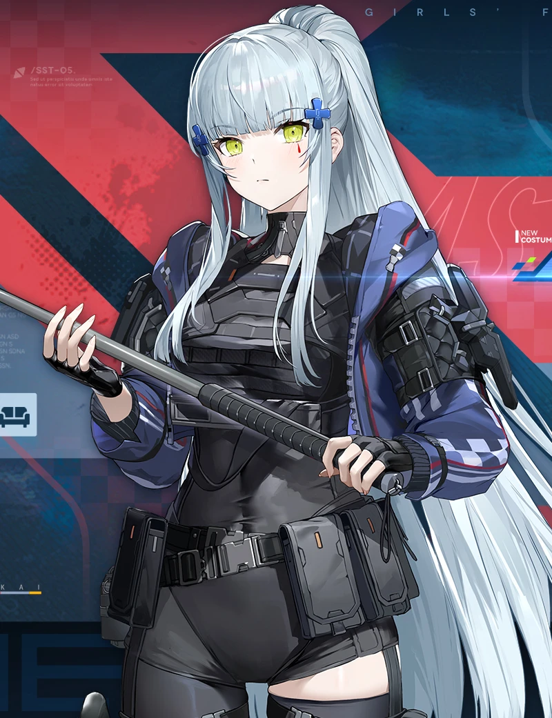 克鲁凯（少女前线2）替换RS-89暗影典范和RS-67虚无密码