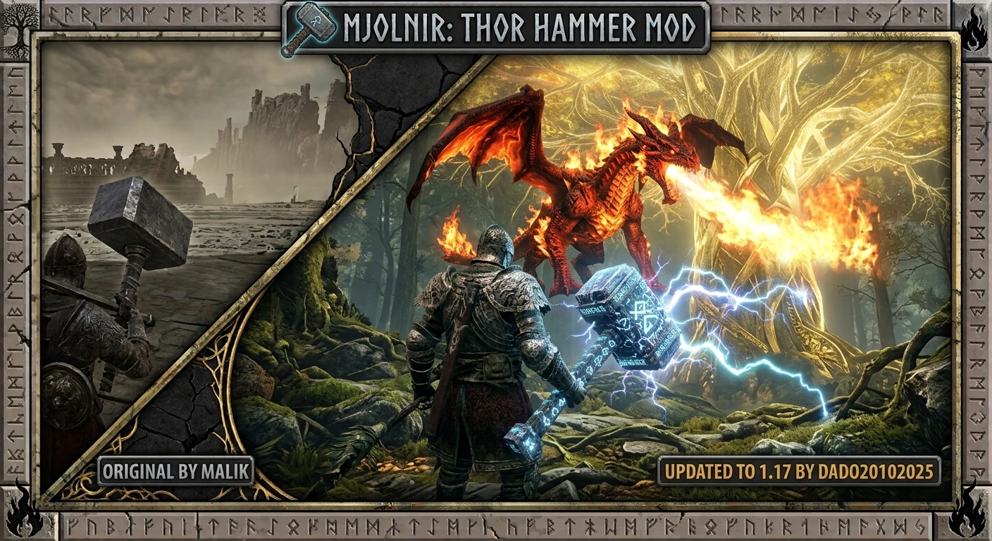 Thor Moveset Mod 已更新至1.17版本