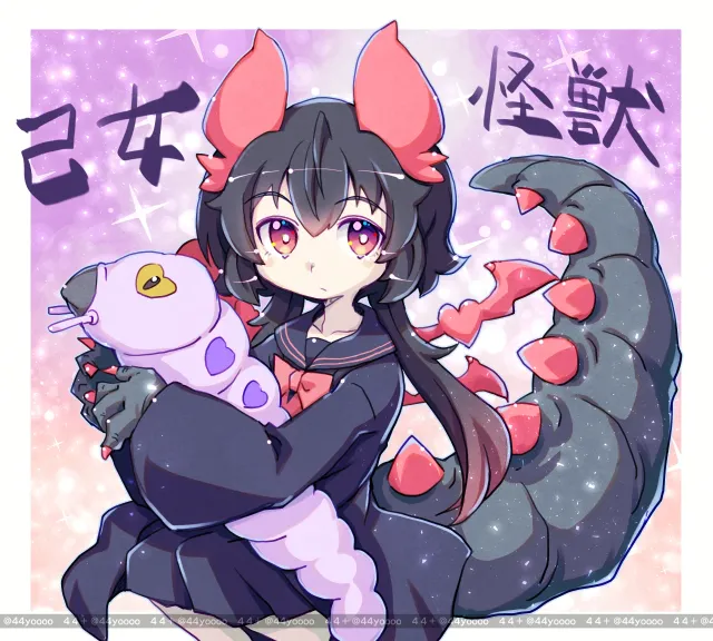 少女怪兽替换外骨骼装甲