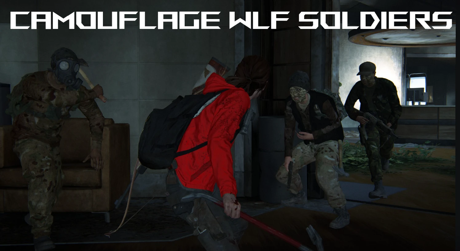 WLF士兵迷彩服装