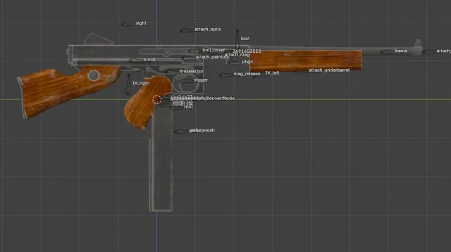 汤普森(美国)替换 AR-32 模型