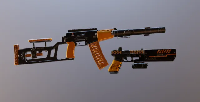 VSS Vintorez 和 Glock 17 N.R.D 定制版
