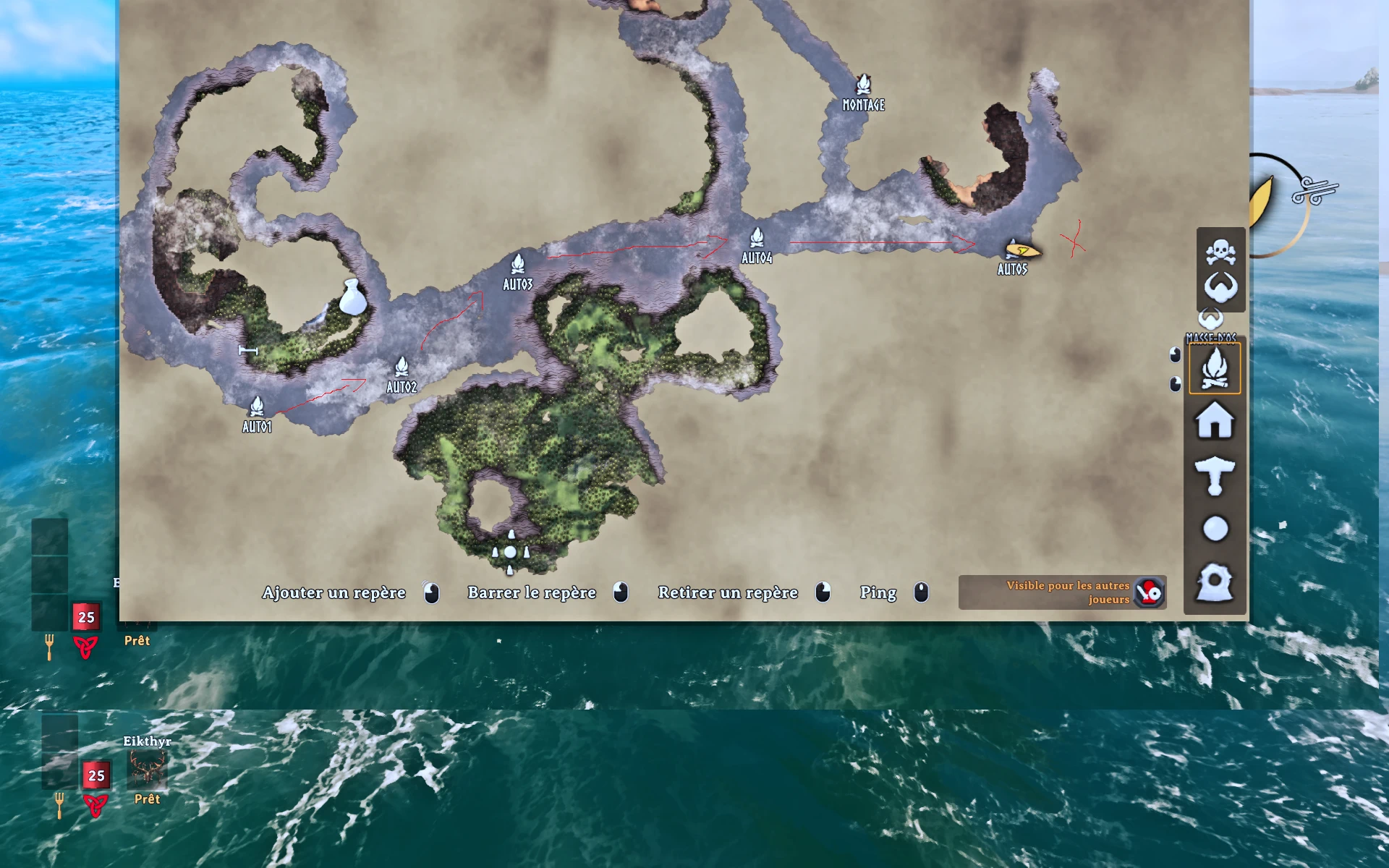 Valheim GPS 自动驾驶 自动船只导航 v1.0