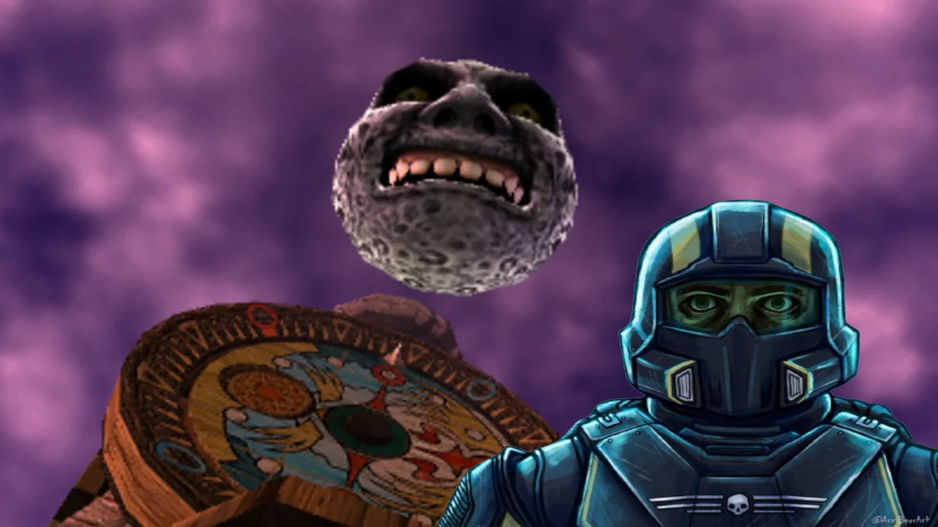 Majora's Mask Bell Tolling over Crusher
