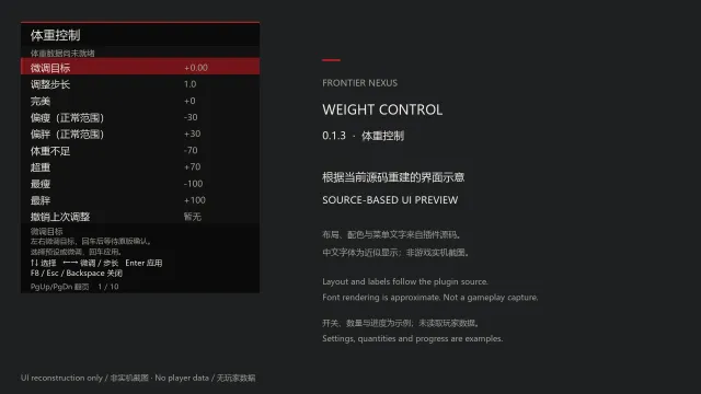 边境重量控制