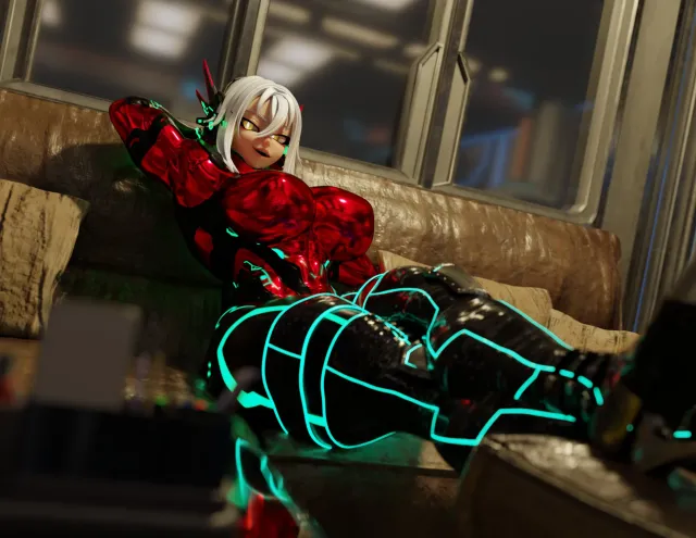 虚拟主播 Zentreya 赛博紧身衣