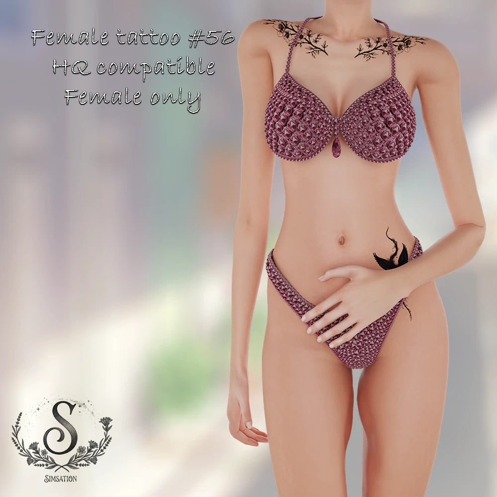 女性纹身 56
