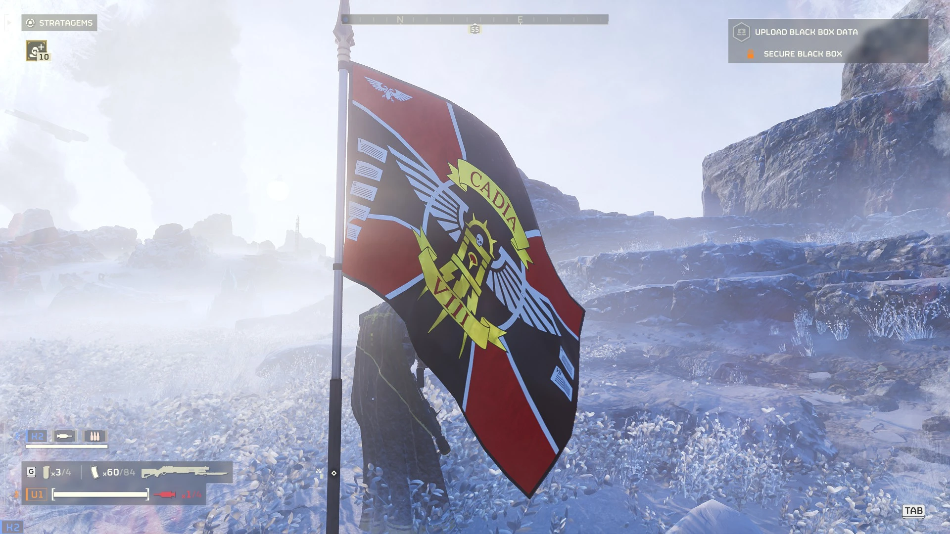 Warhammer 40K Cadian 8th旗帜替换One True Flag