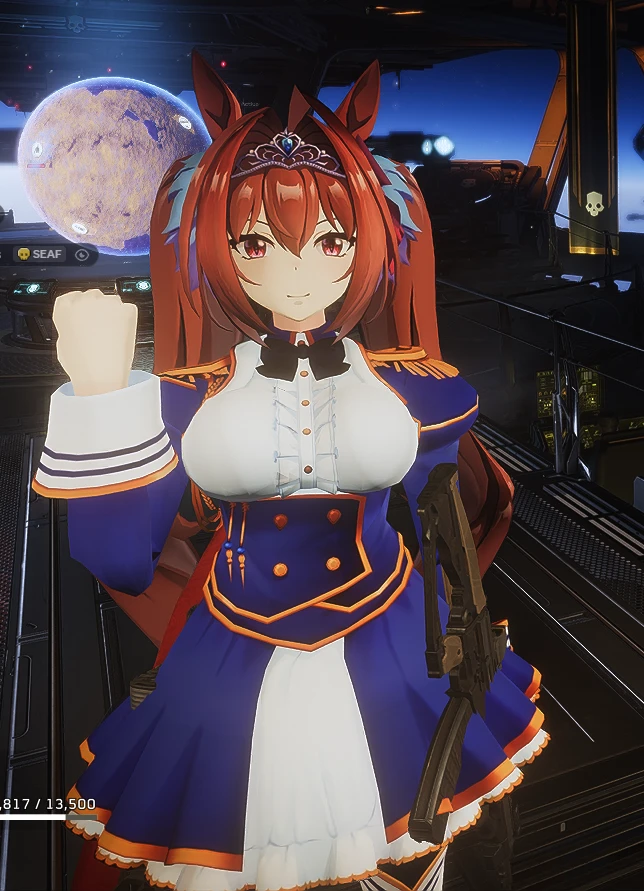 大和赤骥(赛马娘)模型替换 O-44