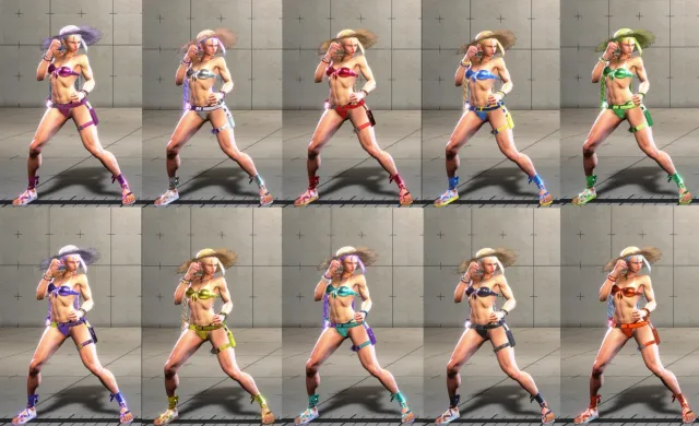 嘉米 shine 换色服装 4